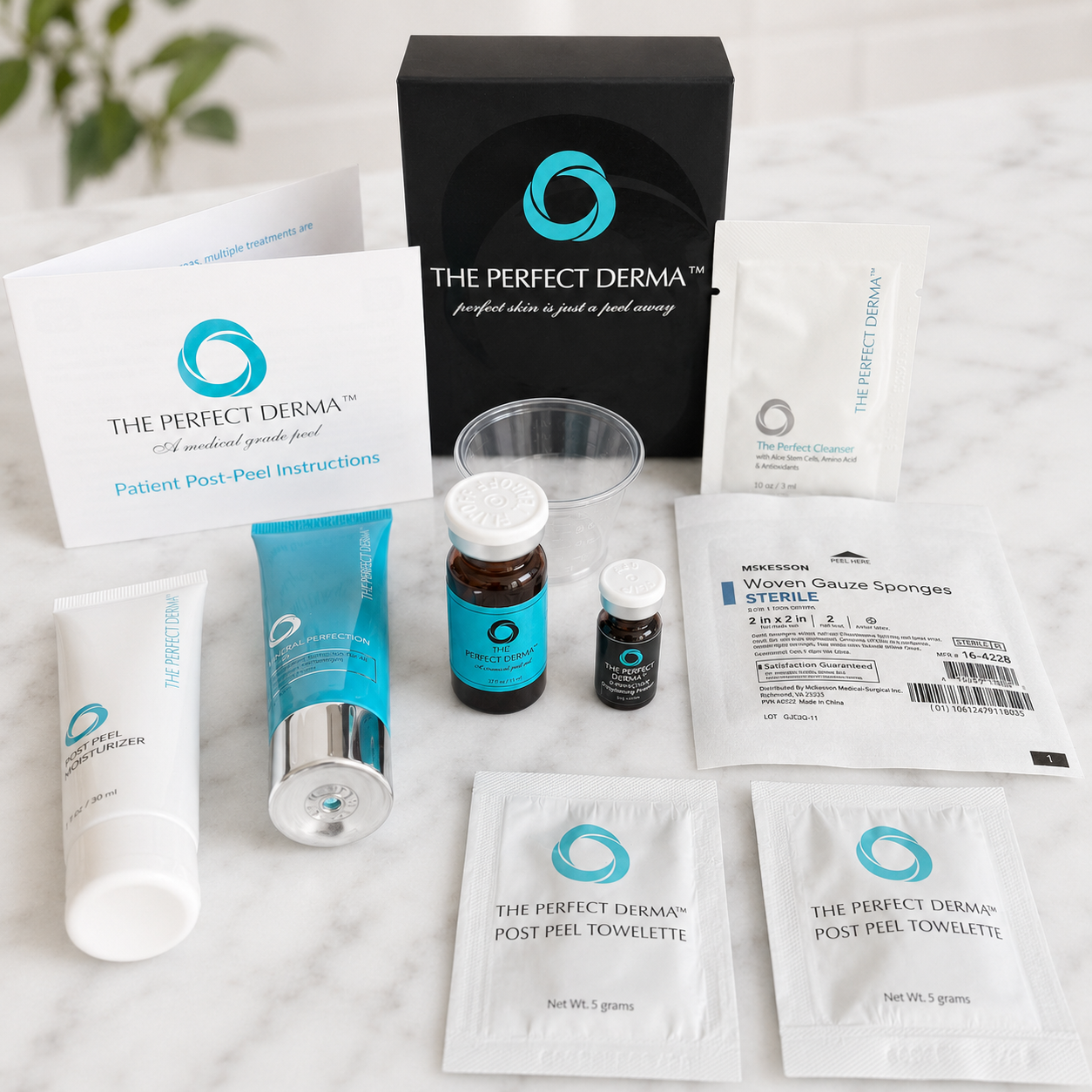 Perfect Derma Peel Full Kit + Booster – Sealed Kit – EXP 04/2028